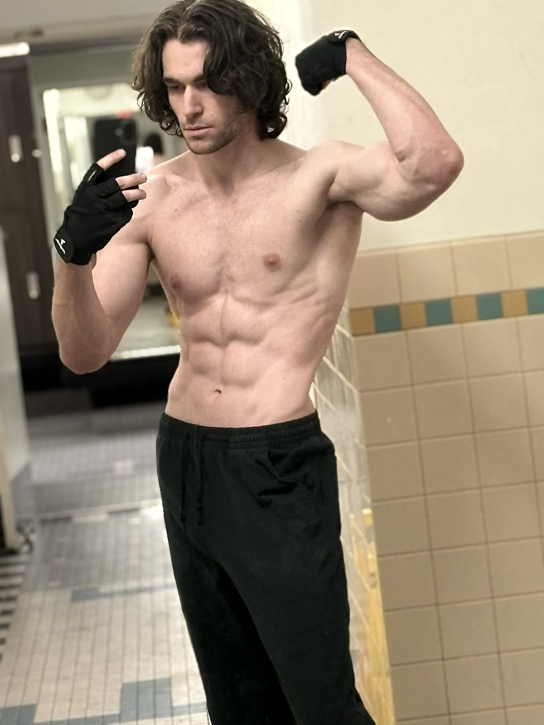 Max in the gym